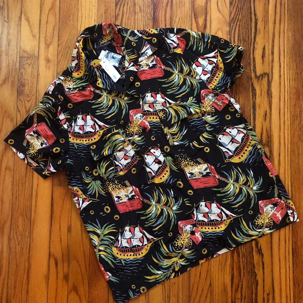 TD Pirates Treasure Fred Shirt New without tags Size L